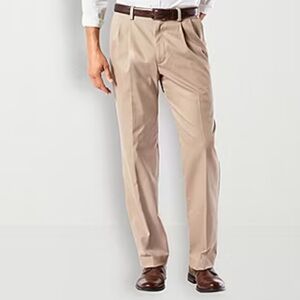 Dockers Tan Dress Slacks with Pressed Creases